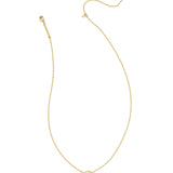 KENDRA SCOTT: VOLLEYBALL PENDANT NECKLACE GOLD