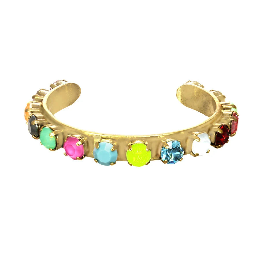 KIKI CUFF- ANTIQUE GOLD POP