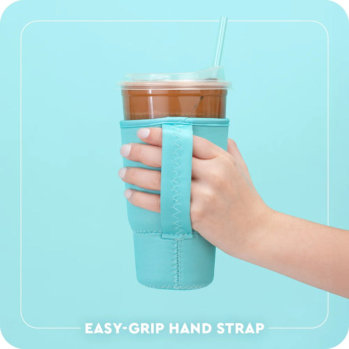 LARGE ICED CUP COOLIE-FLAMINGOS