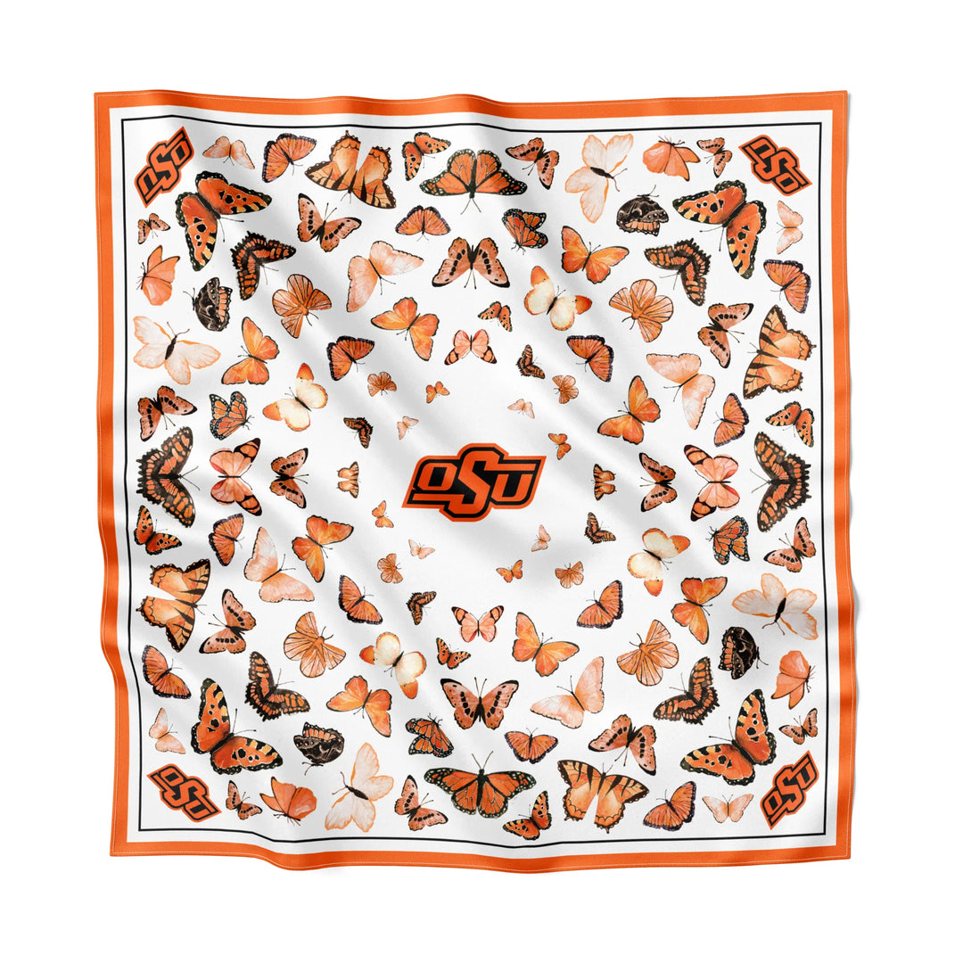 OSU SQUARE SILK SCARF