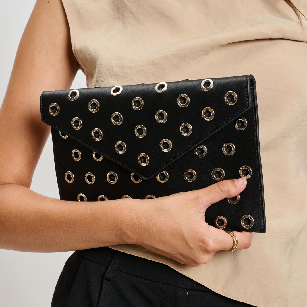 MODA LUXE: RAMONA GROMET CROSSBODY