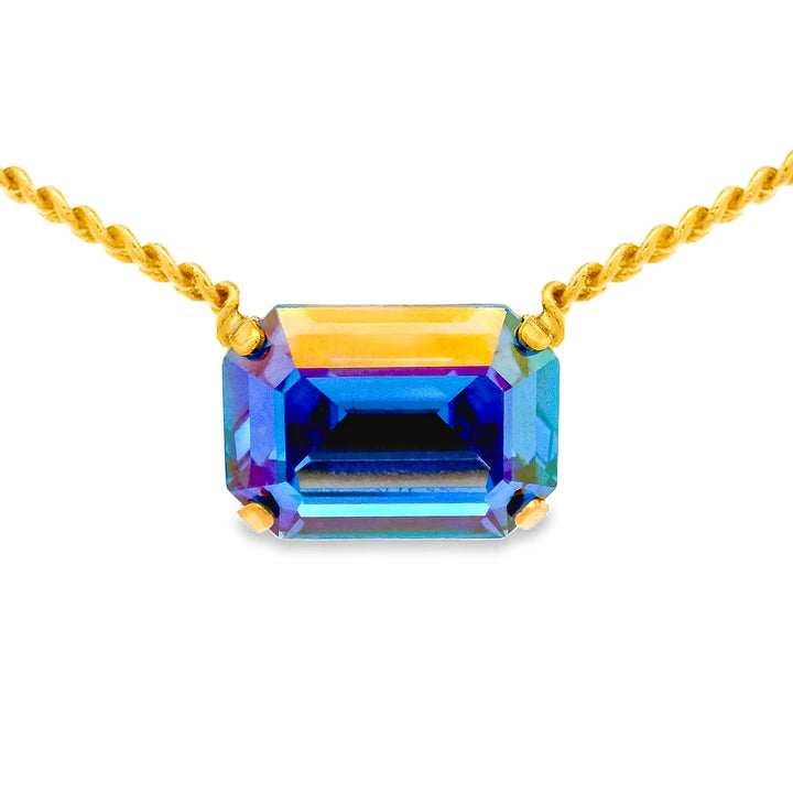 RUBIN NECKLACE- ICE BLUE GLIMMER