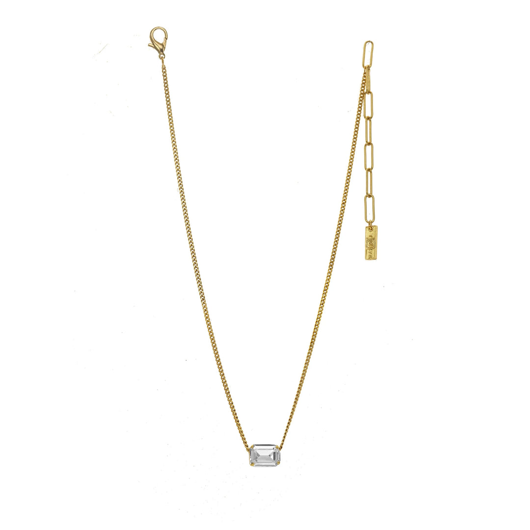 RUBIN NECKLACE- CLEAR