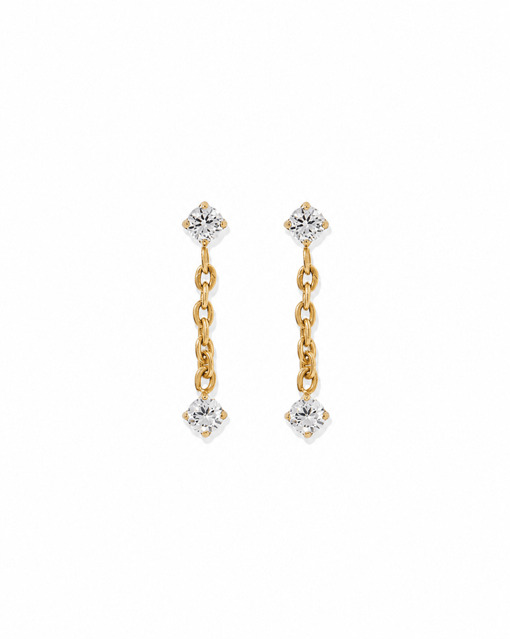 Screwback Stud Earrings - Holland Gold