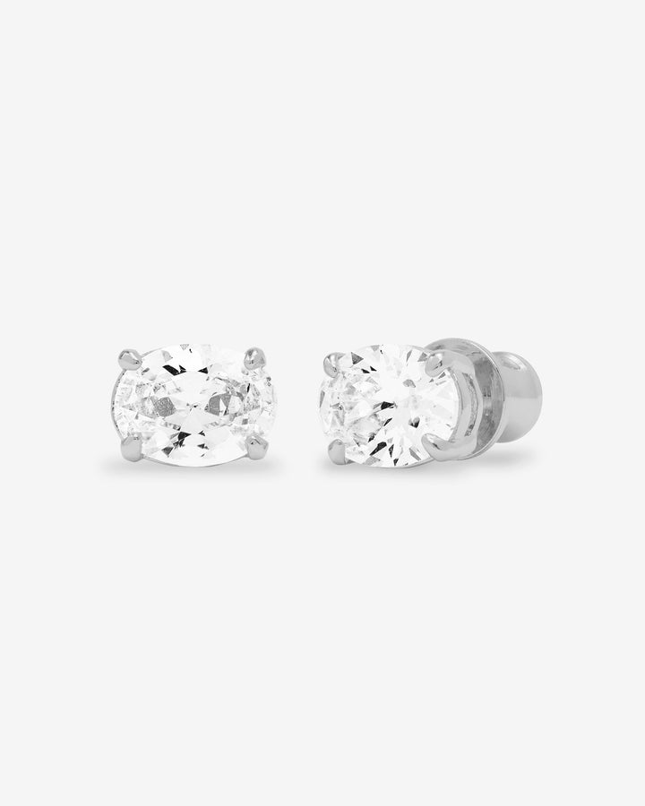 MELINDA MARIA: HELLO GORGEOUS 8MM STUD- SILVER