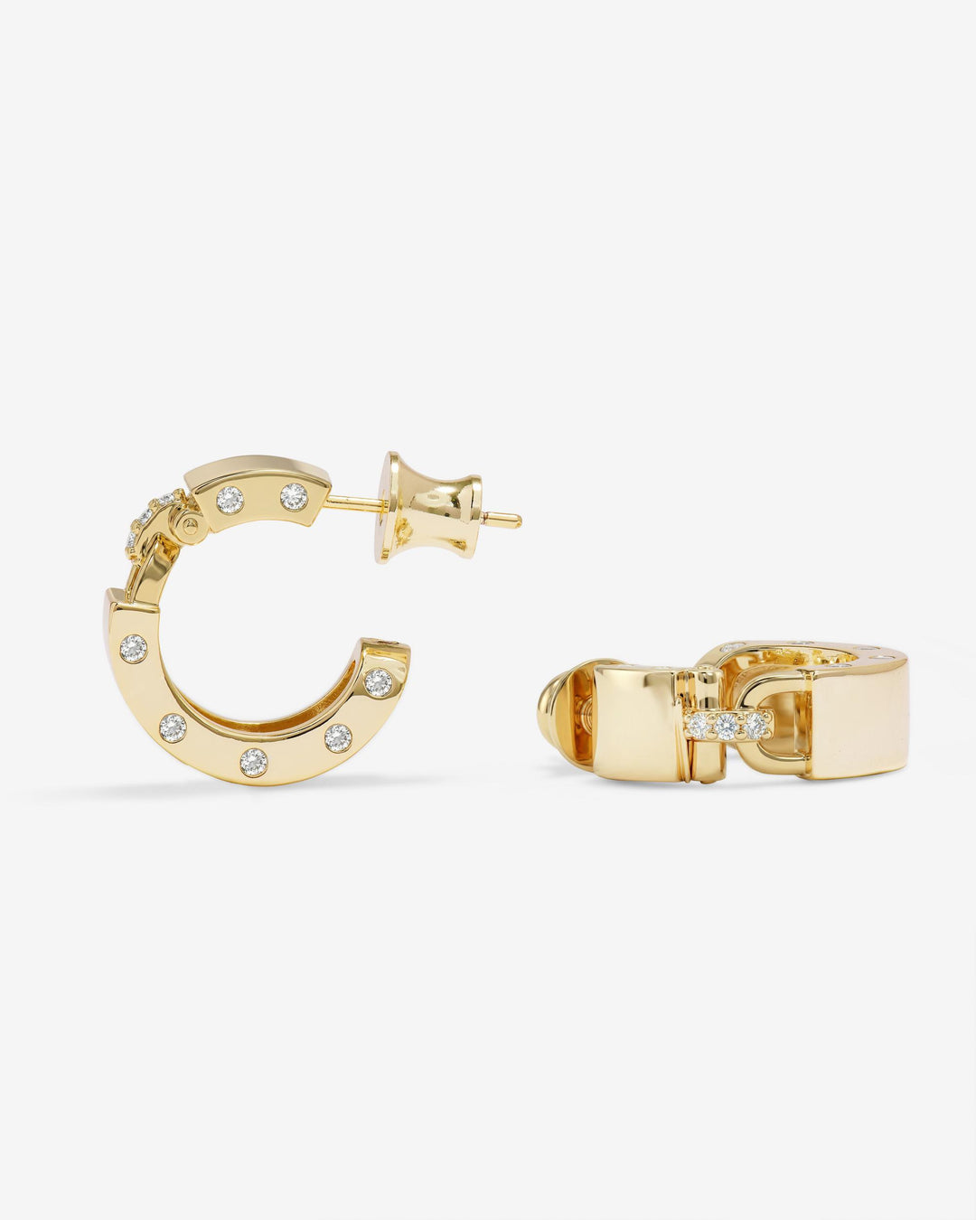 MELINDA MARIA: ASHLEY LOCK HUGGIE-GOLD