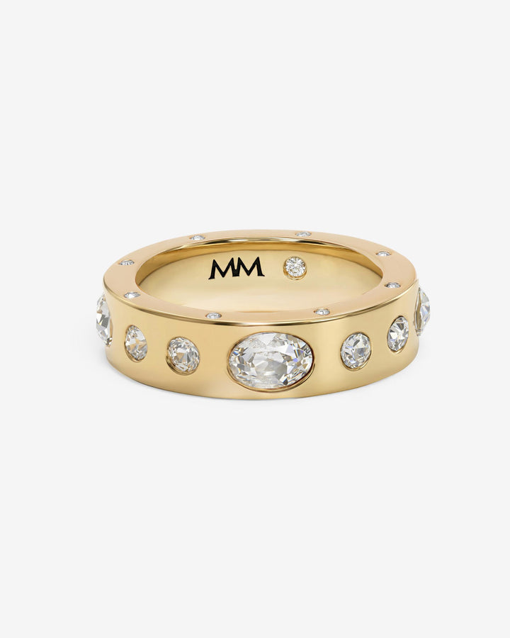 MELINDA MARIA: ASHLEY SUNSET RING-GOLD