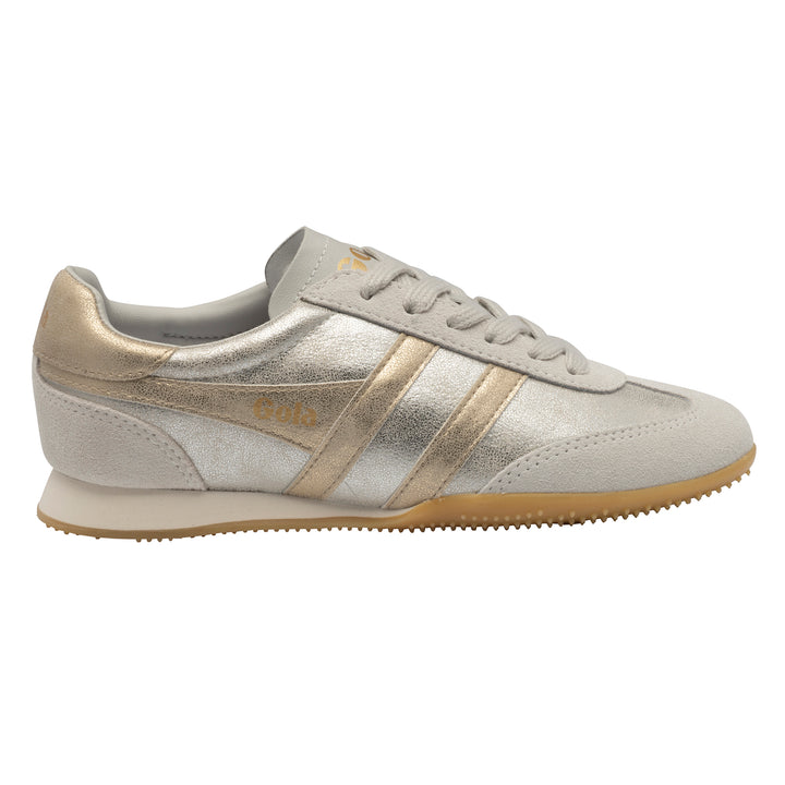 GOLA: SPRINTER SHIMMER SNEAKER- SILVER/GOLD