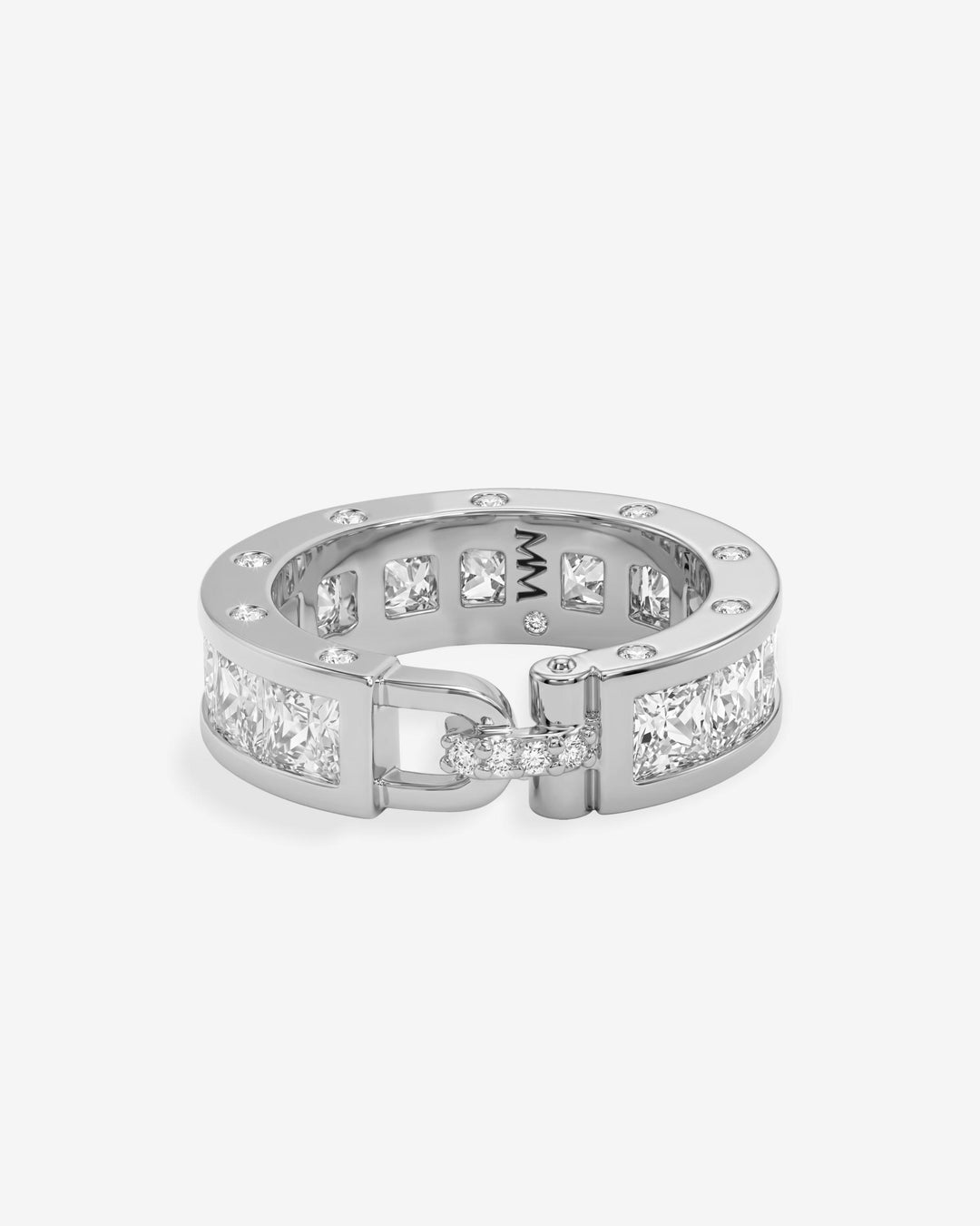 Ashley Melrose Ring- Silver