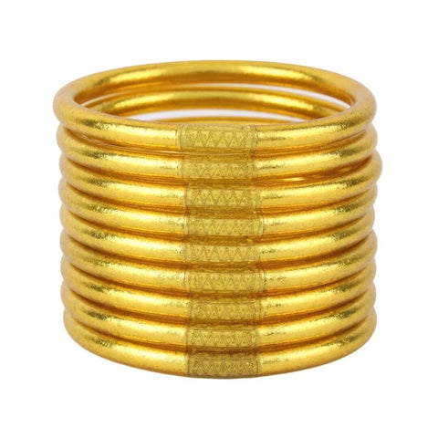 BuDhaGirl All Weather Bangles: Gold