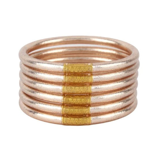 BuDhaGirl All Weather Bangles: Champagne