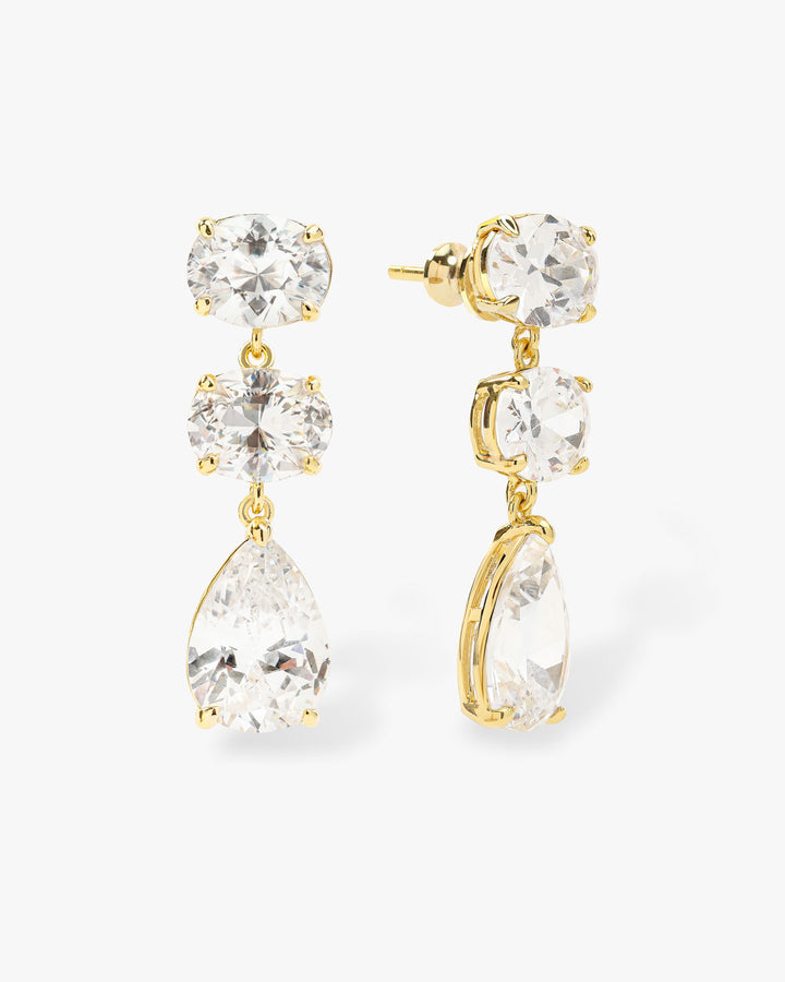 MELINDA MARIA: HELLO GORGEOUS! DROP EARRING