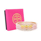 BuDhaGirl 3 Queens All Weather Bangles: Petal Pink
