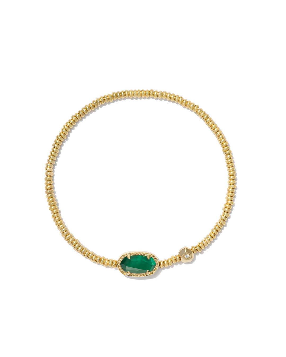 KENDRA SCOTT: GOLD GRAYSON STRETCH BRACELET