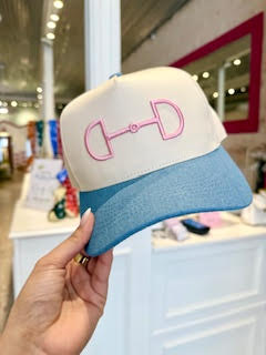 BIT TRUCKER HAT- DENIM