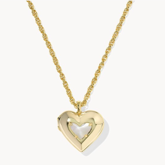 KENDRA SCOTT: ARI PUFFY HEART LOCKET