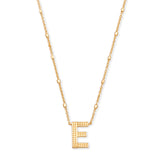 KENDRA SCOTT: Initial Necklace in Gold