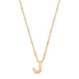 KENDRA SCOTT: Initial Necklace in Gold