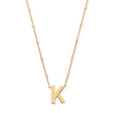 KENDRA SCOTT: Initial Necklace in Gold