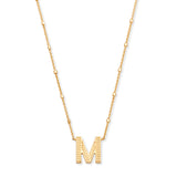 KENDRA SCOTT: Initial Necklace in Gold