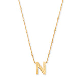 KENDRA SCOTT: Initial Necklace in Gold